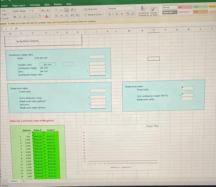 method. 2.Create a scatter graph use visual fit method to estimate fixed