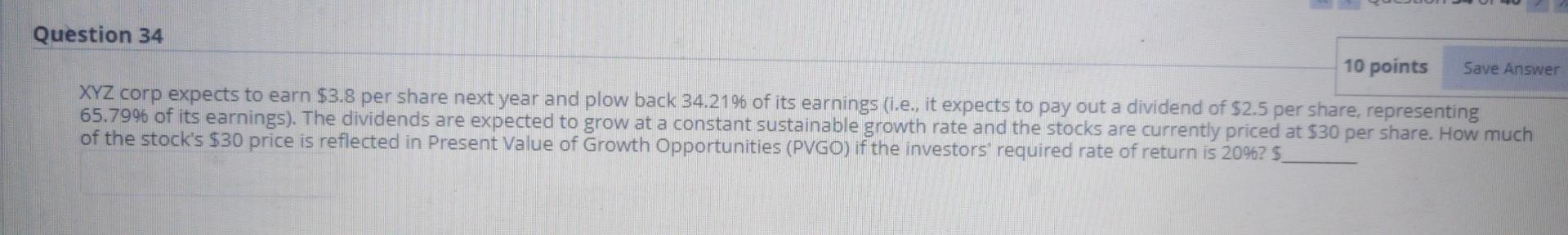 34 Need 100 percent perfect answer asap if i will rate