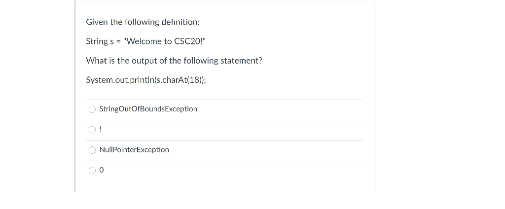 then a call to toString(example) returns "apple boat cat"; Your method should