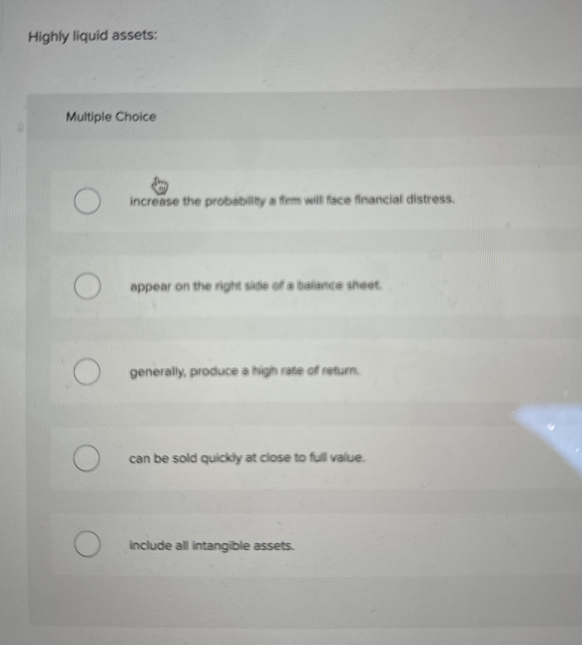  Operating cash flow is defined as: Multiple Choice a firm's net