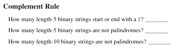 the blanks. Short blanks (^') permit single characters (e.g., 2) or complex