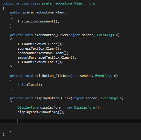 the Microsoft visual studio 2015 community environment. The program is supposed to