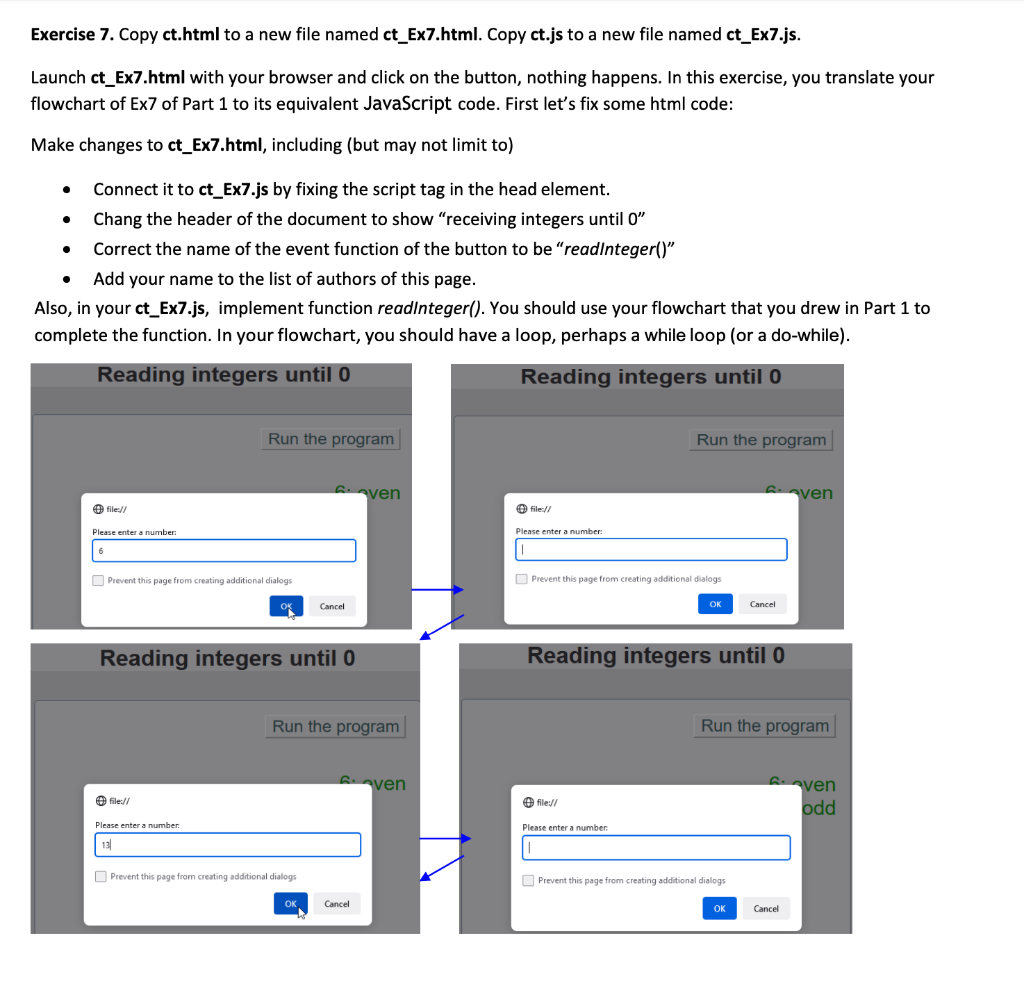 I am giving the html and js code kindly solve it....thank