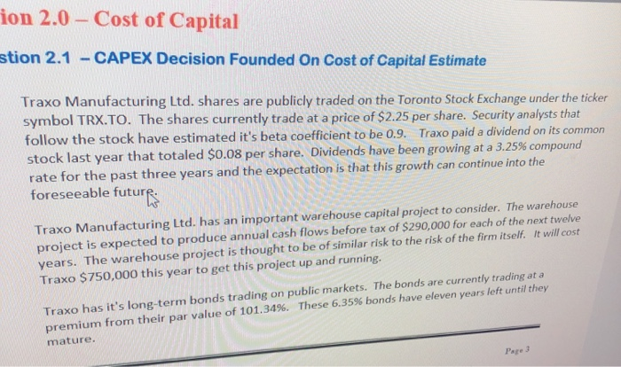 trying to solve for questions 6,7,8 and 9 CUCU. Estimate the investor's