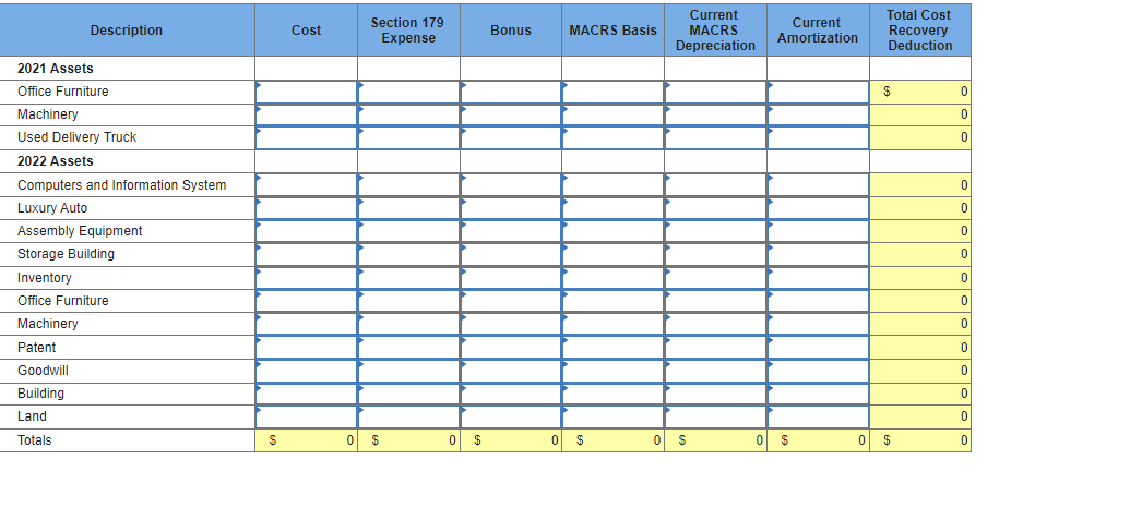 Comprehensive Problem 10-76 (LO 10-1, LO 10-2, LO 10-3, LO 10-4, LO