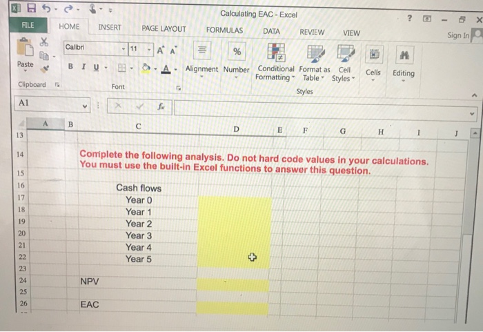 G6Calibri B 1 u. ?.-. Alignment Number Conditional Format as. Cell Formatting