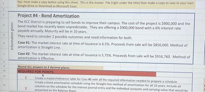 please help ASAP!! You must make a copy before using this sheet.