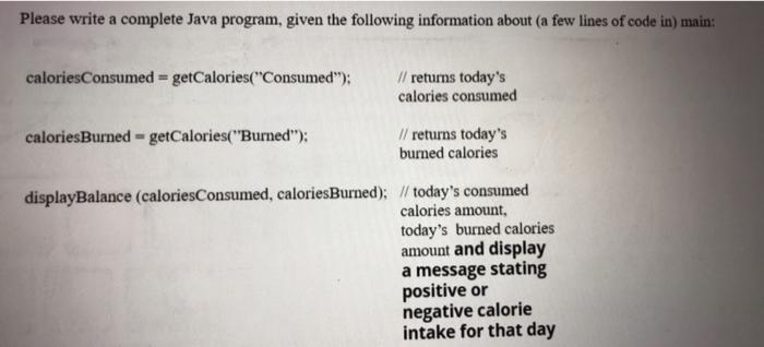  Java program question. no arrays please Please write a complete Java