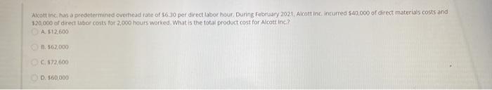 per direct labor hour and sed overhead is estimated to be 1944