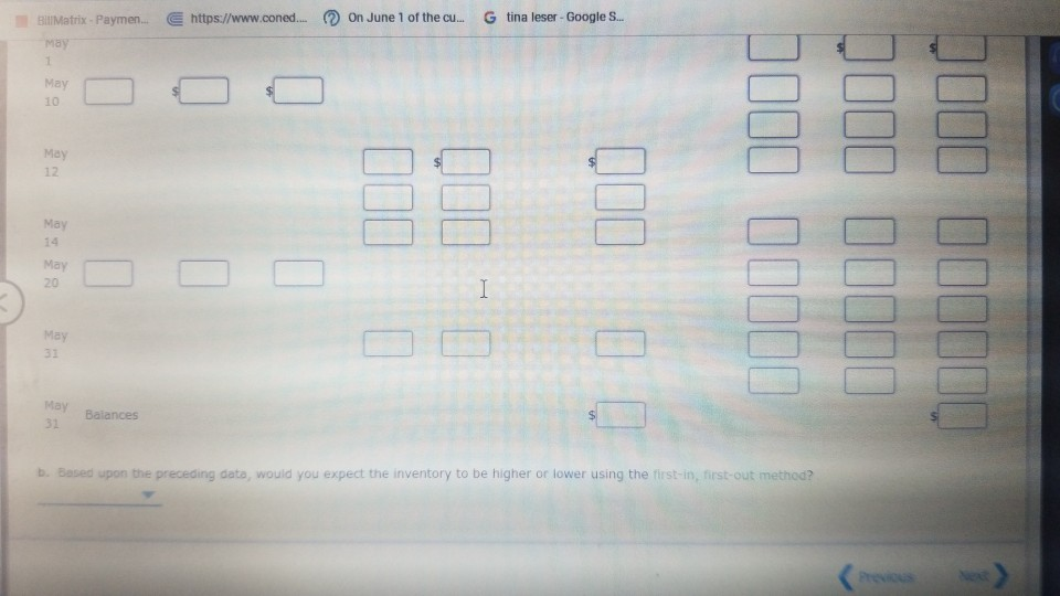 Bull Matrix - Paymen. https://www.coned... On June 1 of the cu...