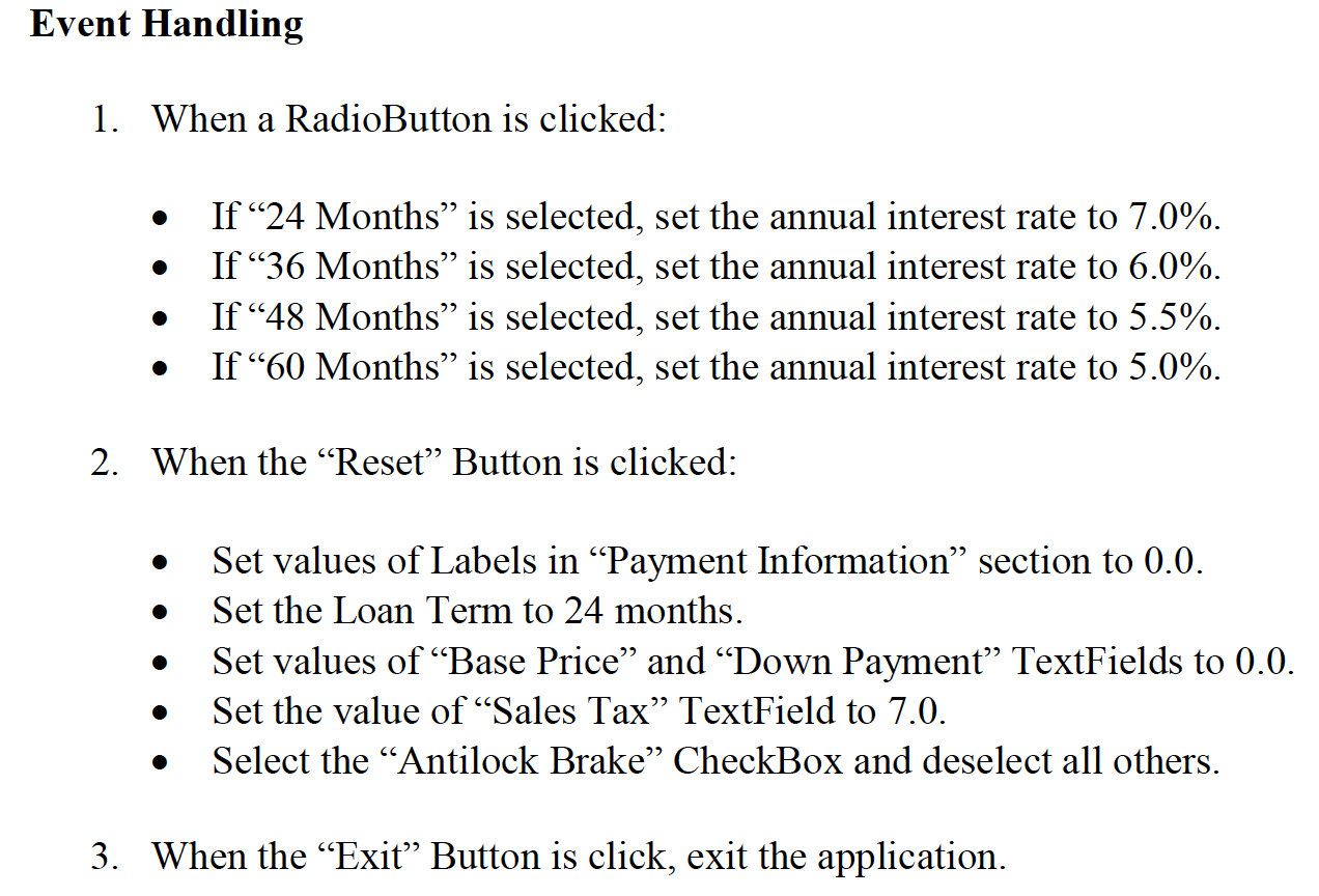 Payment Information Loan Term Total Loan Amount: $ 0.0 24 Months 0.0