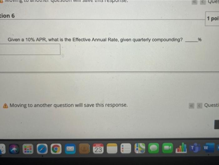  up to 4 decimal points 15 Ques tion 6 1 poi