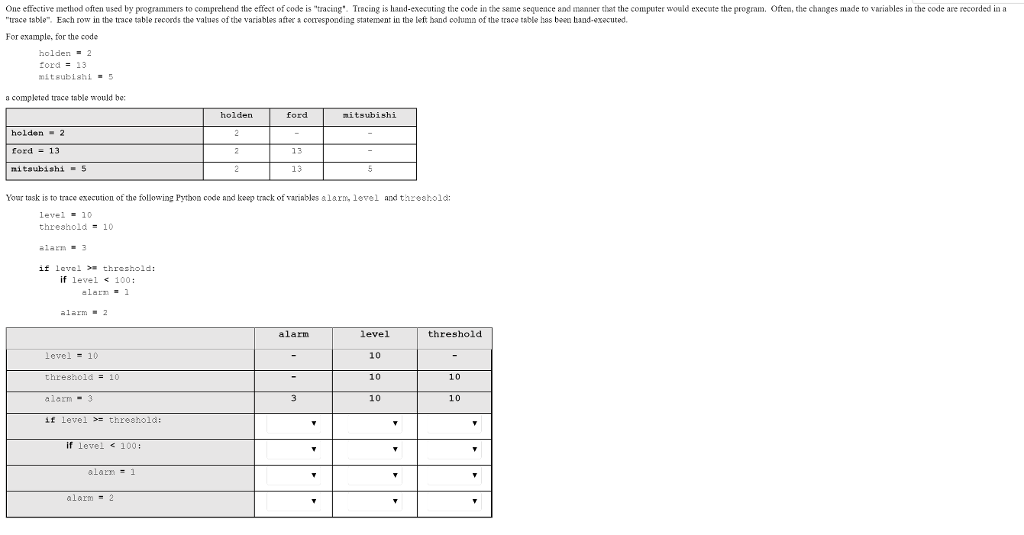 Python 2.7 multichoice question One effective method often used by programmers to