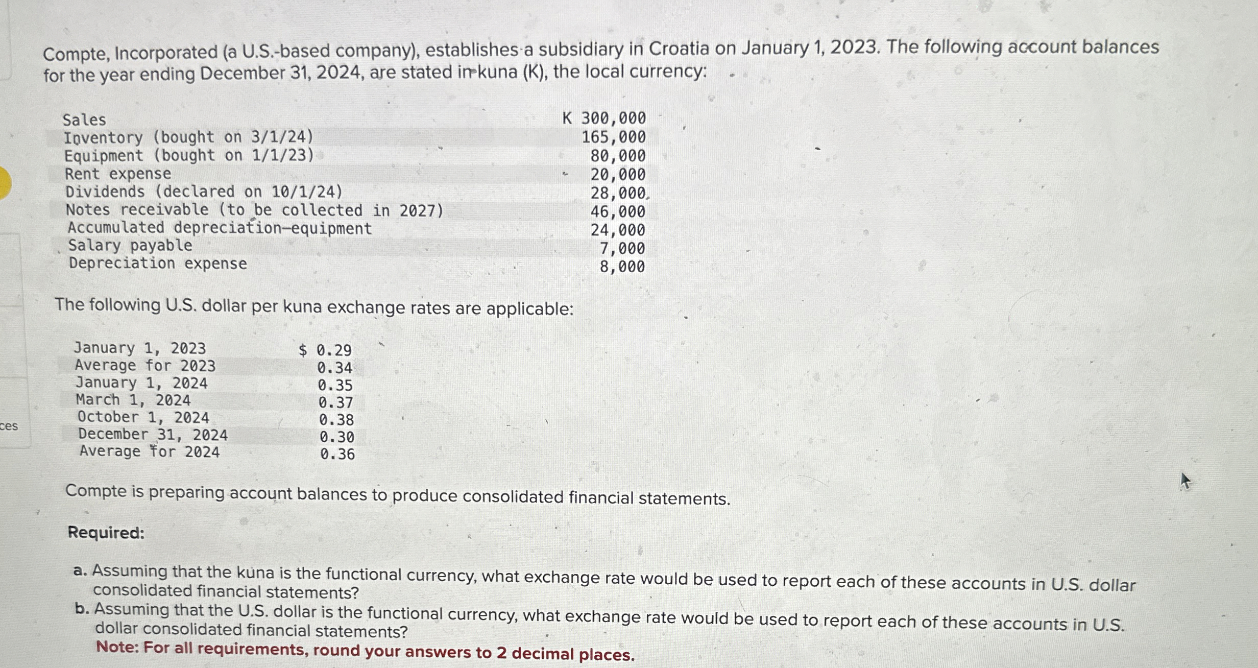  Compte, Incorporated (a U.S.-based company), establishes a subsidiary in Croatia on