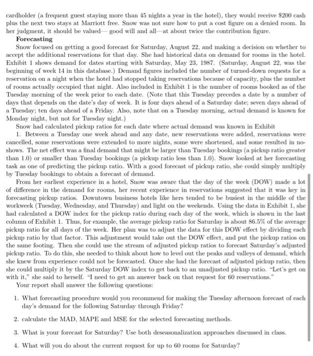 more than 45 nights a year in the hotel), they would receive