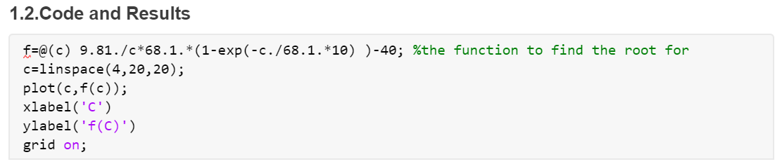 non-linear equation. In this class of methods, two initials values are needed