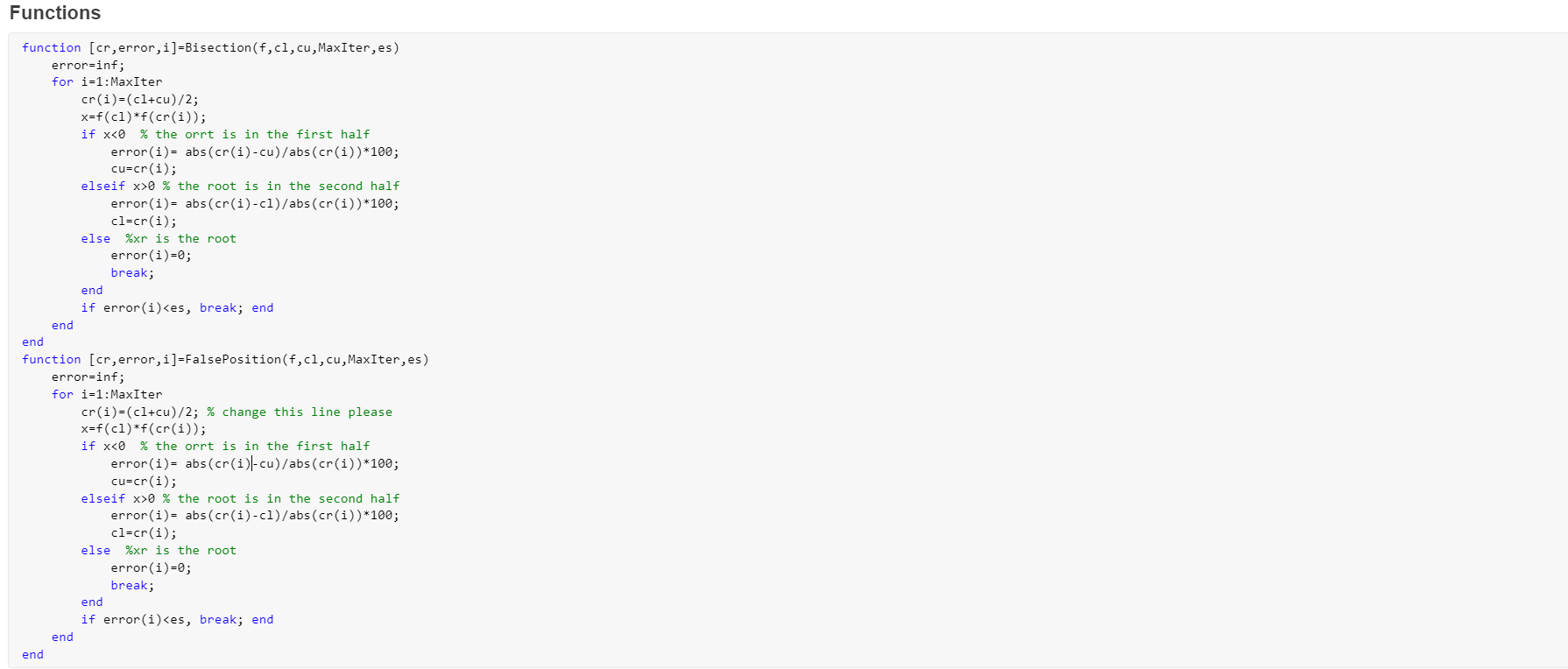 HH . Third iteration Fourth iteration 1.1.Algorithm Given function f(x) and two