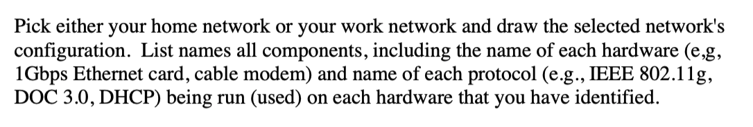 Comp Sci computer networks help, need guidance!! Please Read the problem carefully