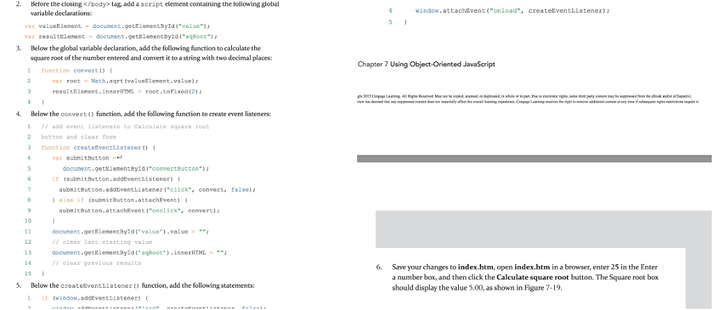 in the following javascript code follow the directions in the picture Hands-on