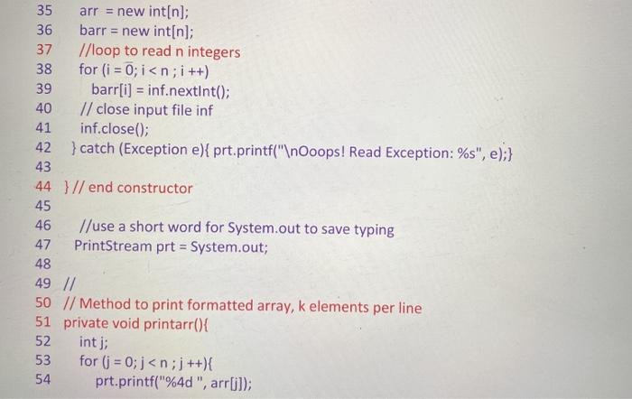 as well as adding a count the computed the number of comparisons