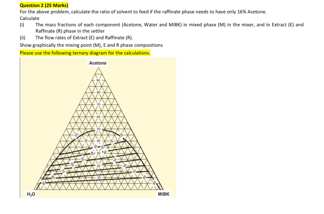  Question 2(25 Marks) For the above problem, calculate the ratio of