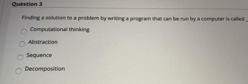 turtle python ot t Question 3 Finding a solution to a problem