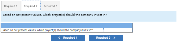 select only one project, which should it choose on the basis of