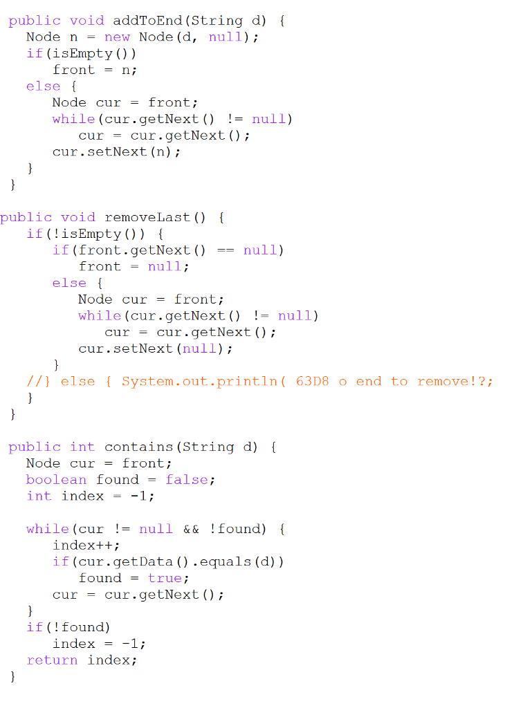 methods. a) Write a method called countWord. It takes in a String