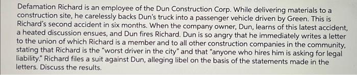  Please chegg using IRAC method. It is for Legal Environment in