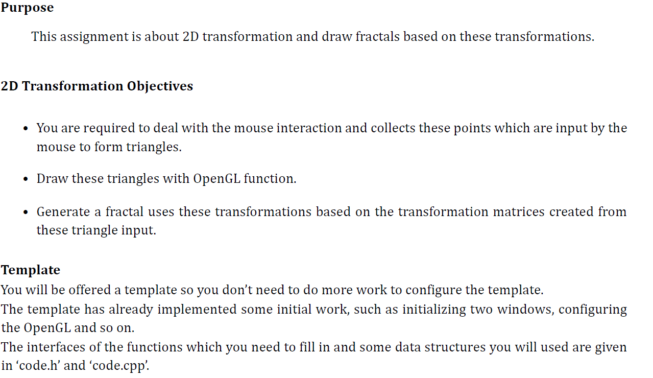 ASAP Need Help Computer graphics programming Code.cpp #include #include #include "code.h" #include