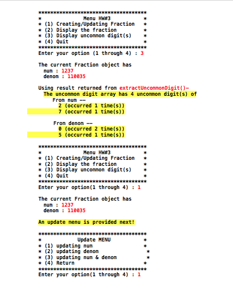 please FIX the program written below. I have a problem to show