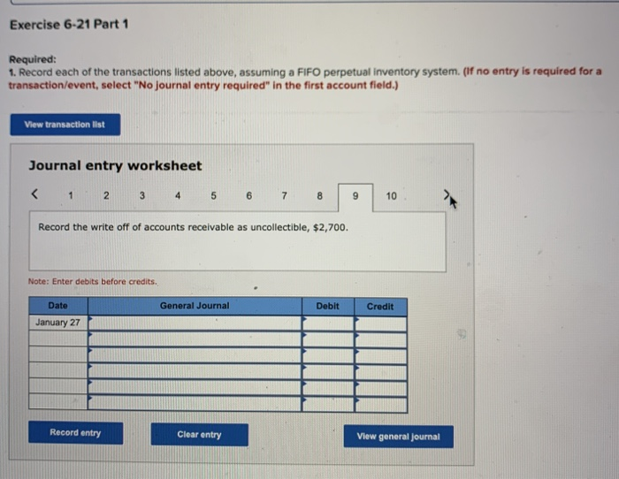 1,650 units for $183,150 on account ($111 each). January 8 Purchase 1,750