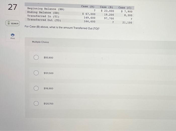 Can I get help please For Case (B) above, what is the