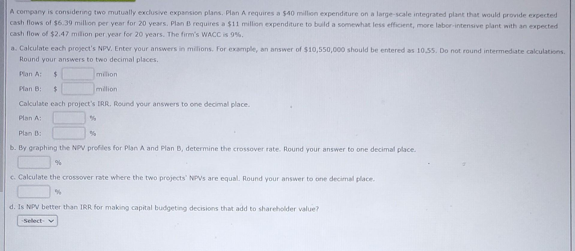 Please show all steps, formulas in excel format. Thank you. A