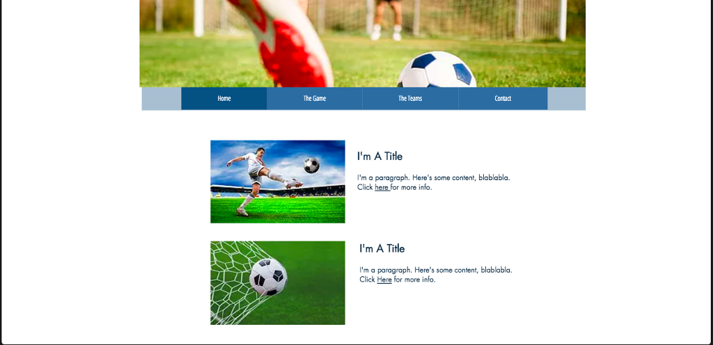 I'd like to create a website page using basic HTML that looks