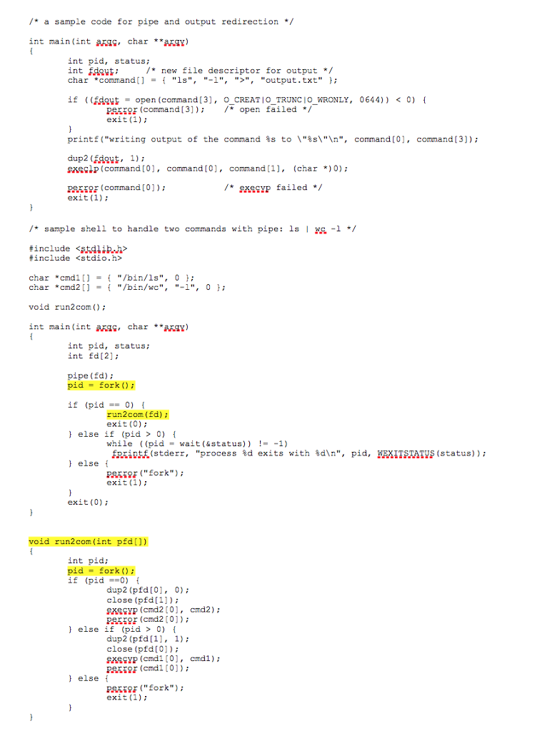throughout this assignment (and thereafter) Taskl. Three or More Commands in Pipe