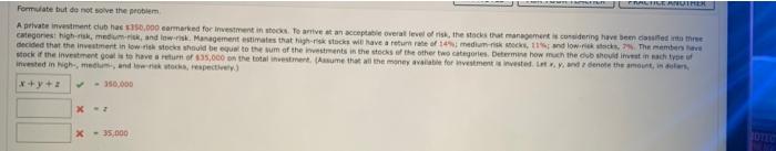 just the last two please ! Formate but do not solve the