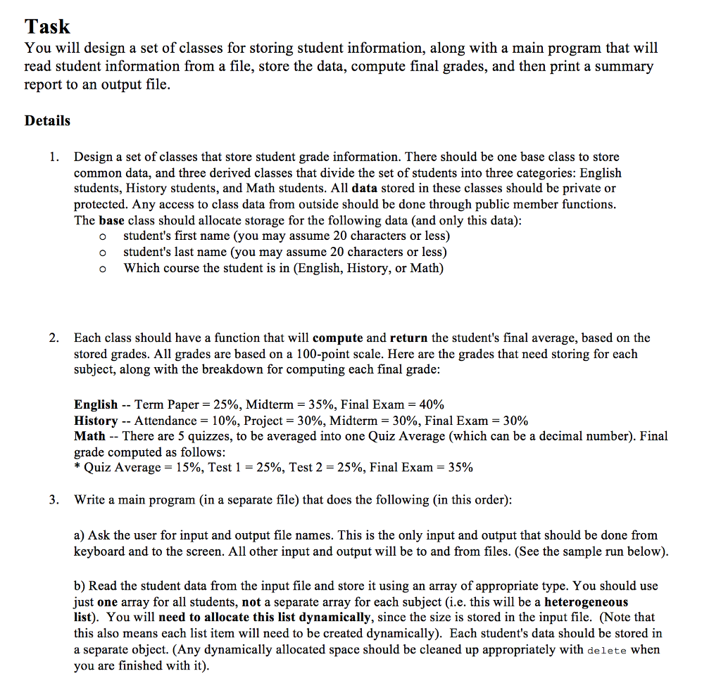 Need help with this C++ Assignment:Please keep me updated on the comments