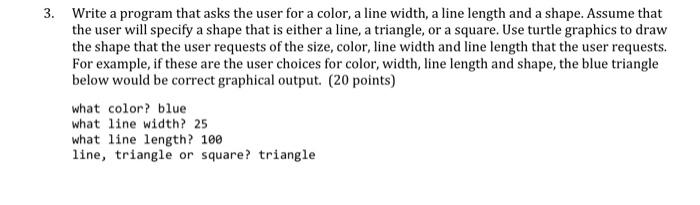 python 5 star rating 3. Write a program that asks the user