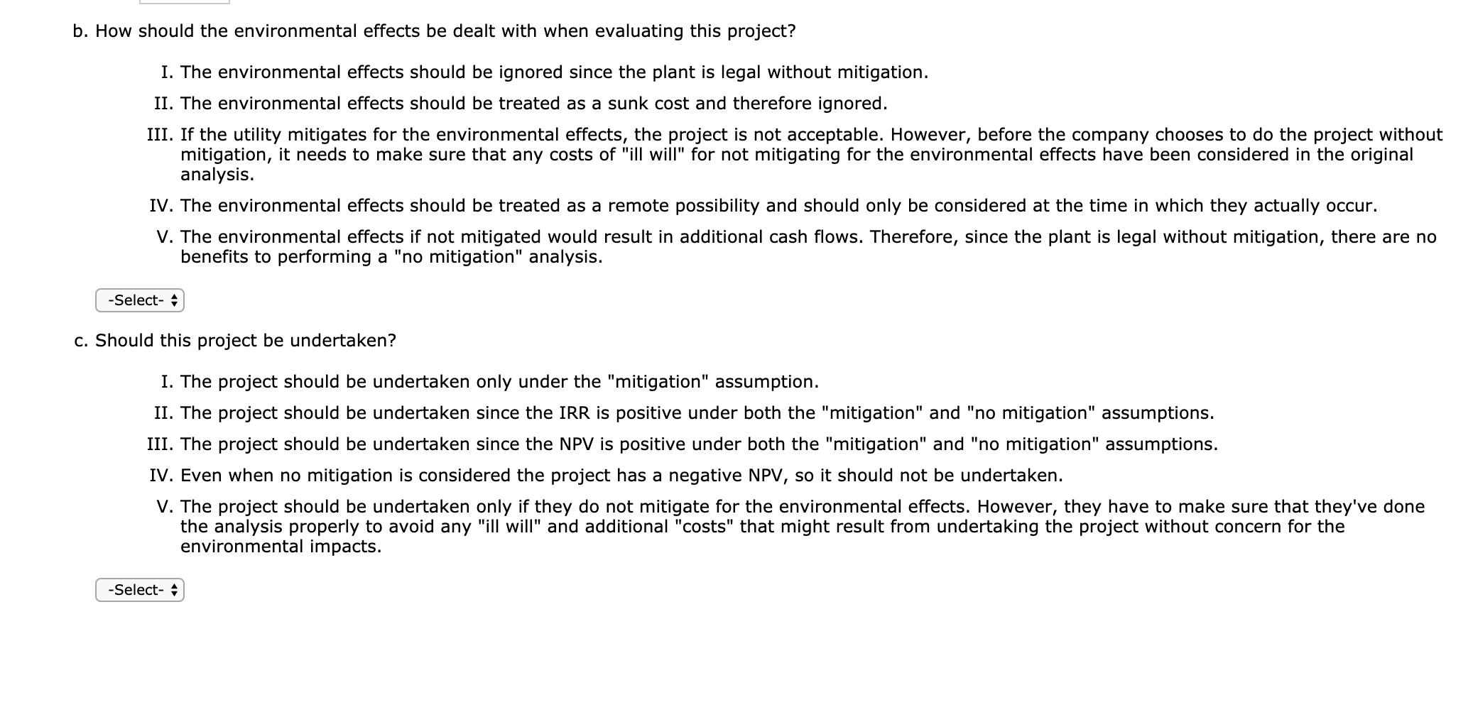 Ethical Considerations) eBook An electric utility is considering a new power plant