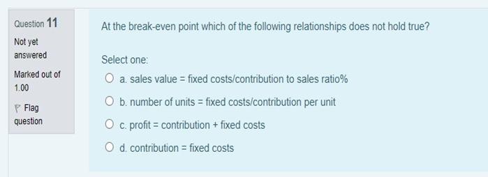 admin. expenses: RM 1,000 Fixed manufacturing expenses: RM 1,500 Fixed marketing and