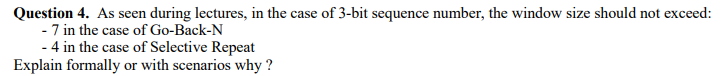  Question 4. As seen during lectures, in the case of 3-bit