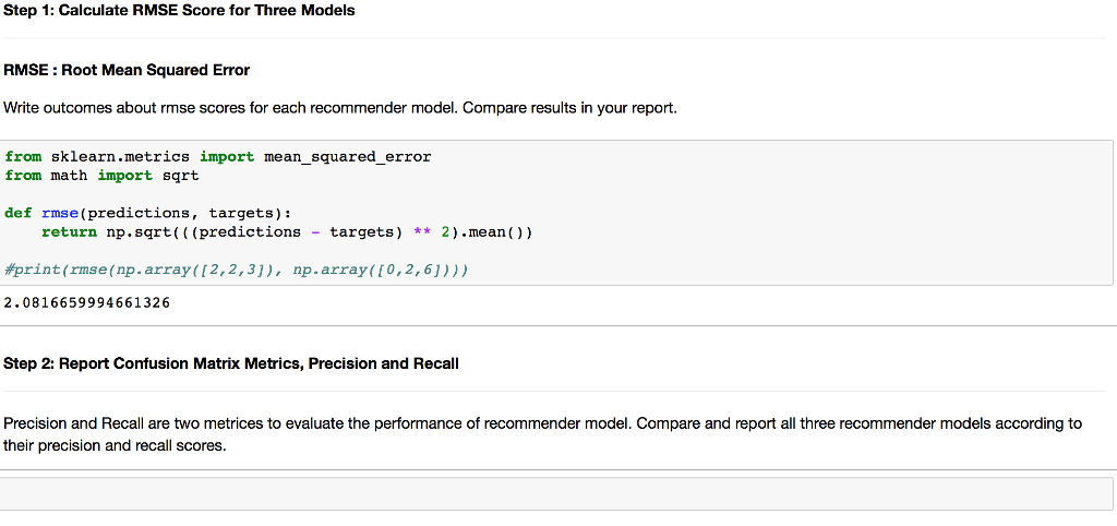 will need to use three of these methods which are popularity-based recommender