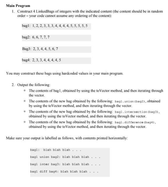 { for (vector::iterator i = v.begin(); i != v.end(); ++i) { cout