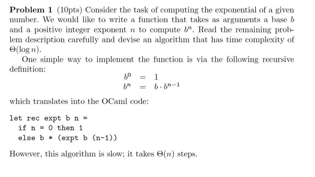 [Ocaml Language] Please solve this question by completing (*TODO*) in this code: