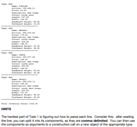 string type parameter, "f_" a float. # Complete the constructor (replace these