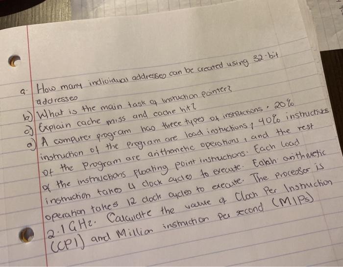  . How many individual addresses can be created 32-bit using addresses