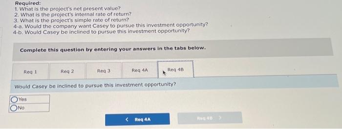 that would require a $5,380,000 investment in equipment with a useful life