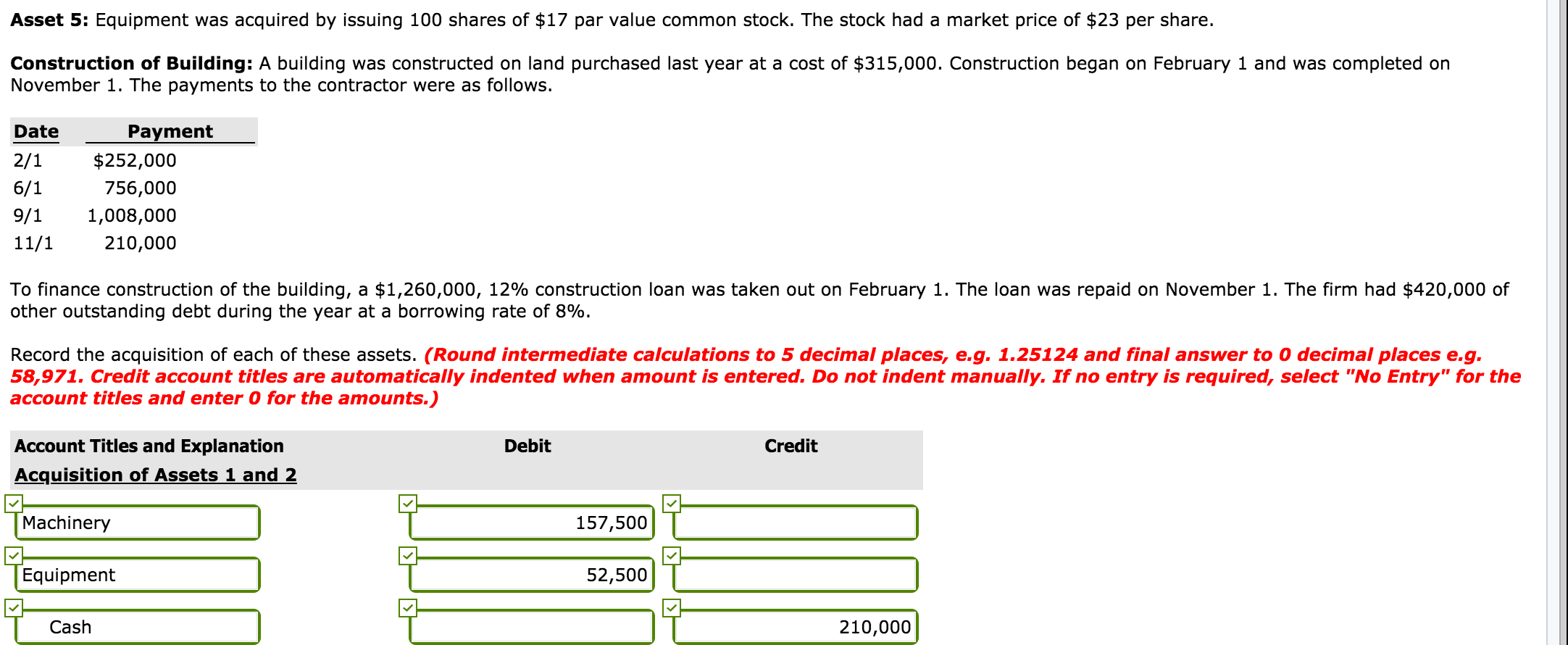 having trouble with those specifically. HINTS: On Asset 3 the key is