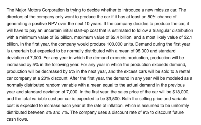  Please answer the following: A. Create best case, worst case, and
